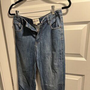 Sezane Brut Sexy Jeans Medium Blue EUC